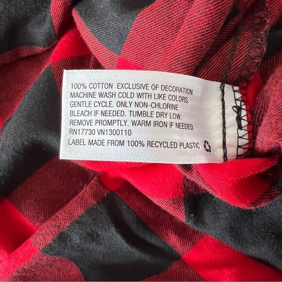 š Wondershop MenāsāHoliday Buffalo Check 2 pc PJ Set sizeāXL - Picture 7 of 7